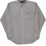 Blake Shirt Ralph Lauren Checked Shirt - Medium Cream Cotton