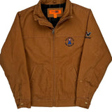 Western Star Corner Stone Workwear Jacket - Small Brown Cotton
