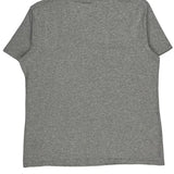 Carhartt T-Shirt - Large Grey Cotton