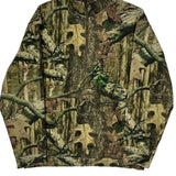 Cabelas Camo 1/4 Zip - Large Green Polyester