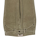 Levis Cord Trousers - 30″ Waist Khaki Cotton