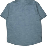Levis Short Sleeve Shirt - 2XL Blue Cotton