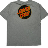 Santa Cruz T-Shirt - Medium Grey Cotton