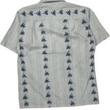 Pacific Legend Hawaiian Shirt - Large White Cotton