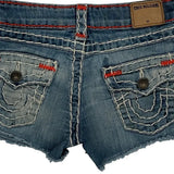 Age 6 True Religion Denim Shorts - Smallw 2L Blue Denim