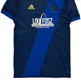 Lou Fusz Athletic Adidas Football Shirt - Small Navy Polyester