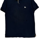 Burberry Brit Polo Shirt - Medium Navy Cotton