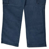 Carhartt Cargo Trousers - 34W 30L Blue Cotton