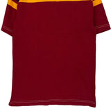 Halbro Striped Rugby Shirt - Small Black Cotton