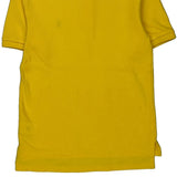 Age 10-12 Polo By Ralph Lauren Polo Shirt - Medium Yellow Cotton