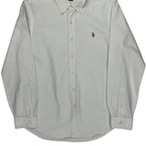 Ralph Lauren Shirt - Medium White Cotton