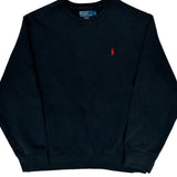 Polo By Ralph Lauren Sweatshirt - Large Black Cotton