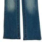 Unbranded Boot Cut Jeans - 34W UK 12 Blue Cotton