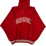 Oregon Game Spellout Windbreaker - Medium Red Nylon