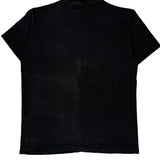 Unbranded Single Stitch T-Shirt - XL Black Cotton
