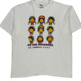 Single Stitch St. Thomas, U.S.V.I. Hanes Graphic T-Shirt - XL White Cotton