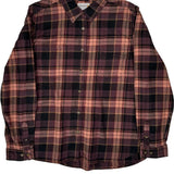 Carhartt Checked Flannel Shirt - XL Multicoloured Cotton