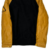 Lc Western Cycle Varsity Jacket - Medium Black Leather