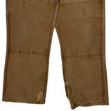 Mckinley Double Knee Carpenter Trousers - 31W 28L Brown Cotton