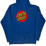 Santa Cruz Hoodie - Small Blue Cotton