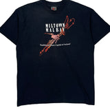 Miltown Malbay Celtic Ireland Single Stitch T-Shirt - XL Black Cotton