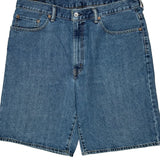 Levis Denim Shorts - 36W 10L Blue Cotton