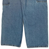 Big Mac Double Knee Carpenter Pants - 35W 30L Blue Cotton