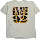Cif Division Playoffs Fruit Of The Loom Single Stitch T-Shirt - 2XL White Cotton