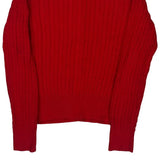 Age 8-9 Polo By Ralph Lauren Cardigan - Medium Red Cotton