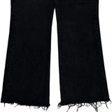 Levis Flared Jeans - 26W UK 6 Black Cotton
