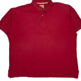 Woolrich Polo Shirt - Large Red Cotton