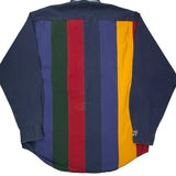 Tommy Hilfiger Striped Shirt - Medium Multicoloured Cotton