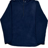 Nike Long Sleeve T-Shirt - XL Navy Polyester