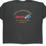 Single Stitch Phoenix, Az Hanes Graphic T-Shirt - 2XL Gray Cotton Blend