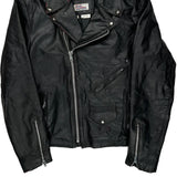 California Leather Jacket - Large Black Leather