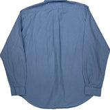 Ralph Lauren Checked Shirt - Large Blue Cotton