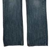 Helix Boot Cut Jeans - 36W 31L Blue Cotton
