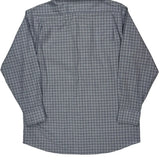 Tommy Hilfiger Checked Shirt - Large Gray Cotton Blend