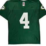 Green Bay Packers Nfl #4 Favre Football Jersey - Medium Green Polyester