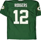 Green Bay Packers Nfl Football Football Jersey - Large Green Polyester