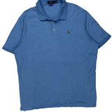 Polo By Ralph Lauren Polo Shirt - 2XL Blue Cotton