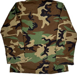Military U.S. Army Camo Jacket - Medium Camo Cotton