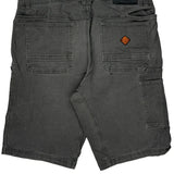 Off The Grid Shorts - 34W 10L Gray Cotton
