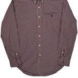 Ralph Lauren Checked Shirt - Small Blue Cotton