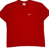 Made In USA Nike T-Shirt - Large Red Cotton