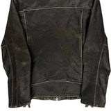 Diesel Leather Jacket - Medium Black Leather