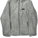 Patagonia Fleece Jacket - XL Grey Polyester