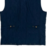 Polo By Ralph Lauren Vest - Medium Blue Polyester