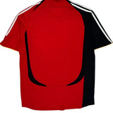 Germany National Team 2005/07 Adidas Away Football Shirt - Large Red Polyester
