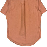 Ralph Lauren Shirt - Medium Orange Cotton Blend